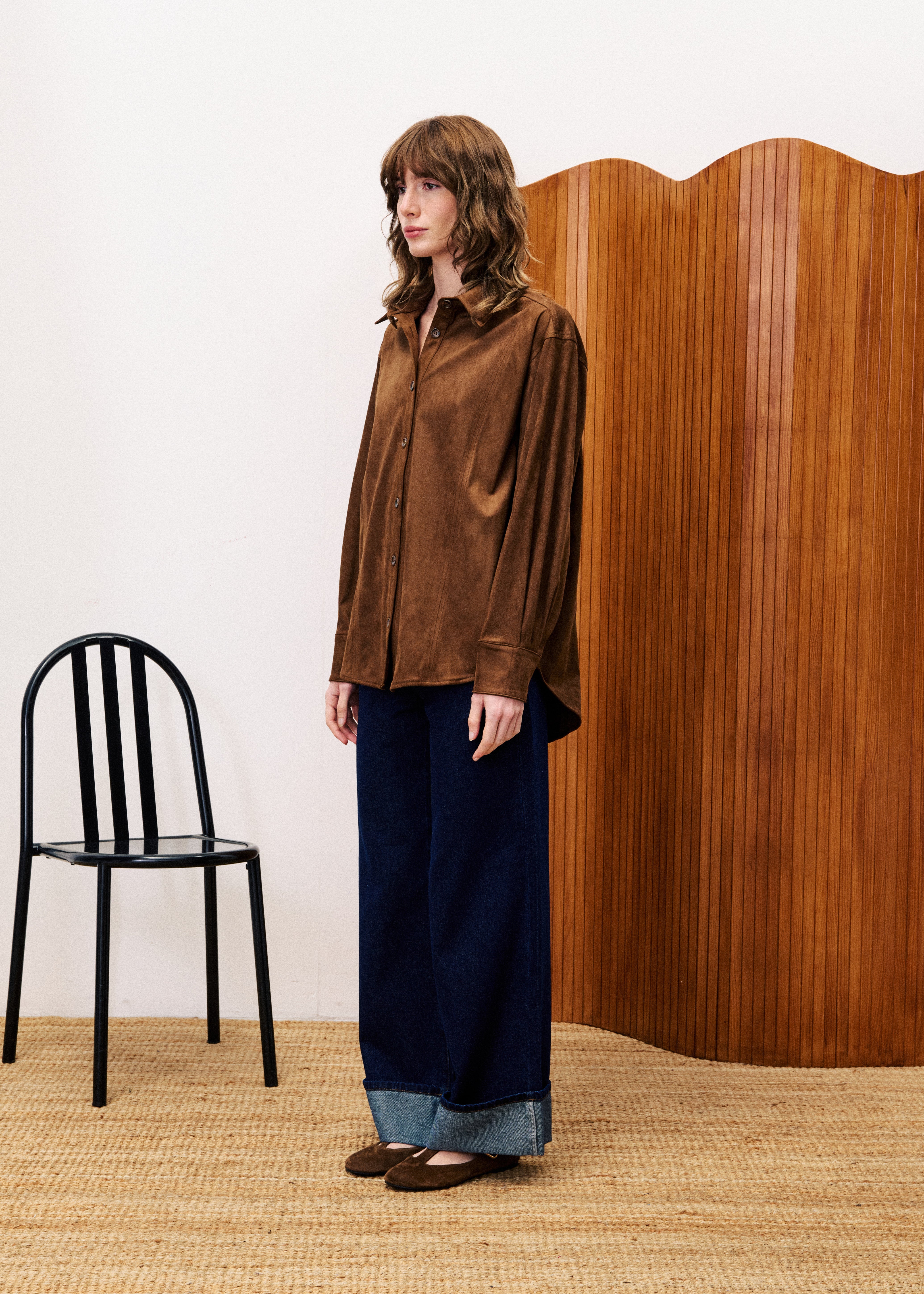 Carlin Suede Shirt