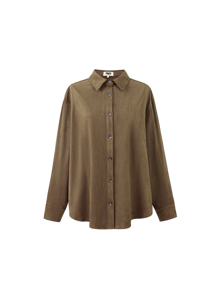 Carlin Suede Shirt