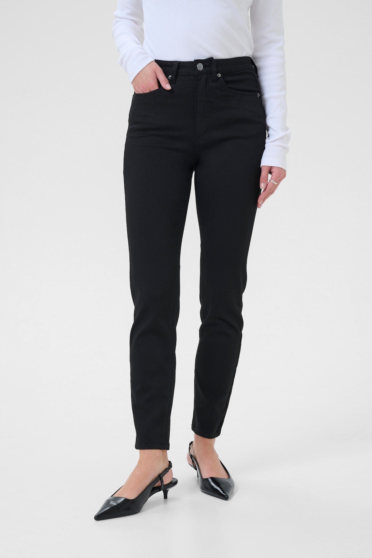 Willow High Waist Slim Fit Jeans