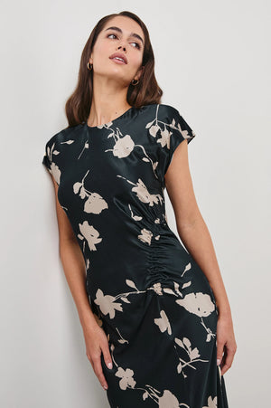 Serenity Dress- Midnight Roses