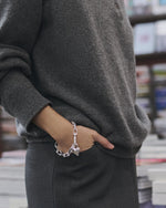 Padlock Heart Chain Bracelet