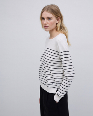 Organic Cotton Striped Jumper