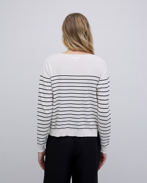 Organic Cotton Striped Jumper