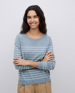 Organic Cotton Striped Jumper