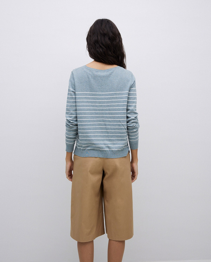 Organic Cotton Striped Jumper