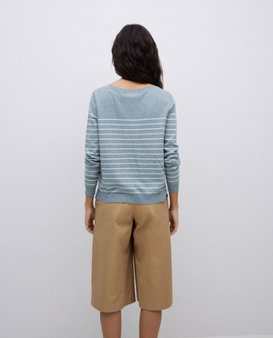 Organic Cotton Striped Jumper