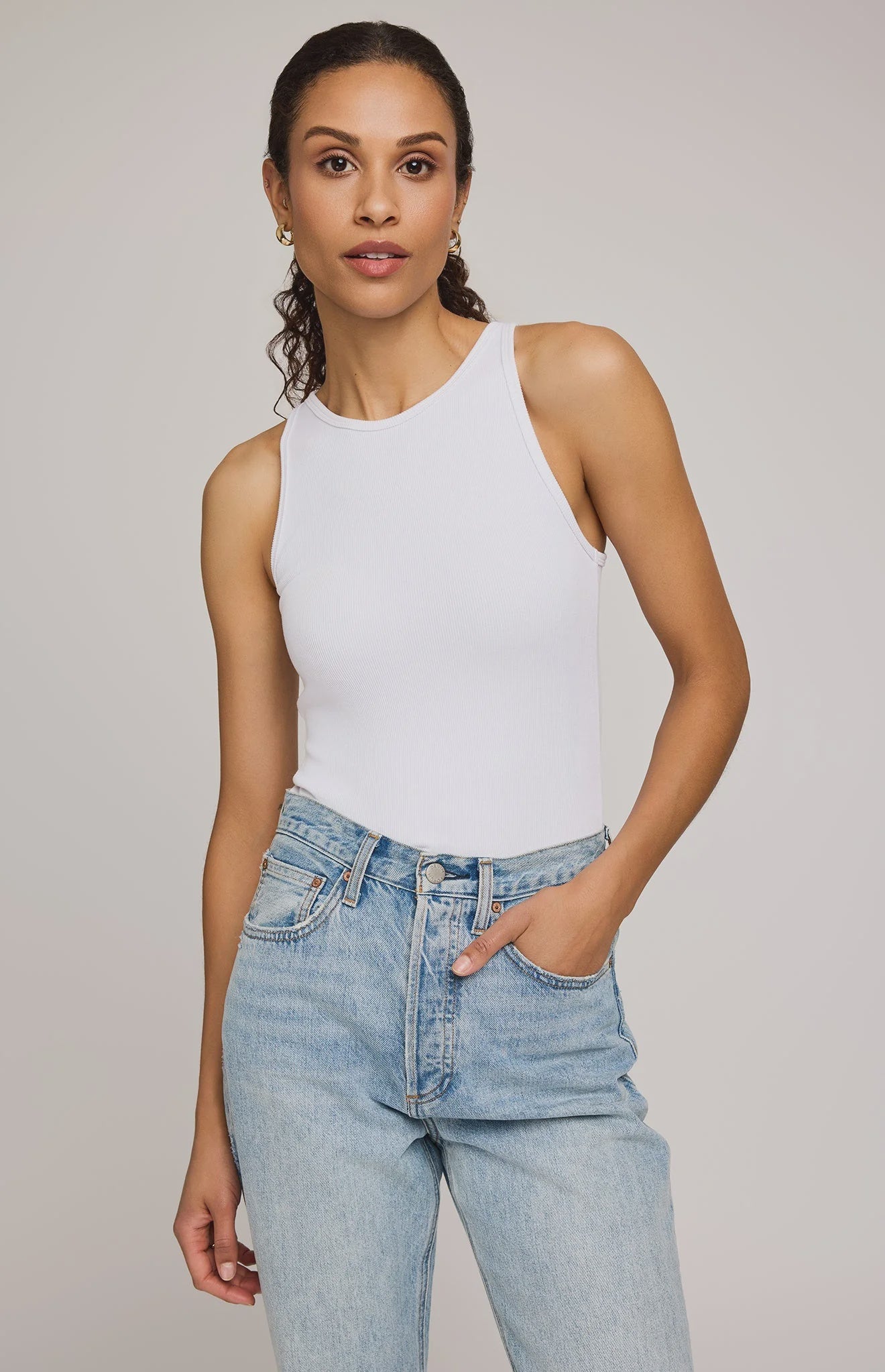 Ronan Ribbed Tank