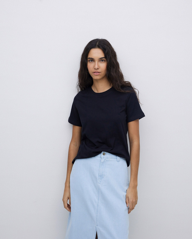 Organic Cotton Round Neck Tee