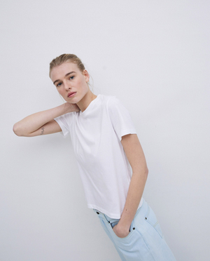 Organic Cotton Round Neck Tee