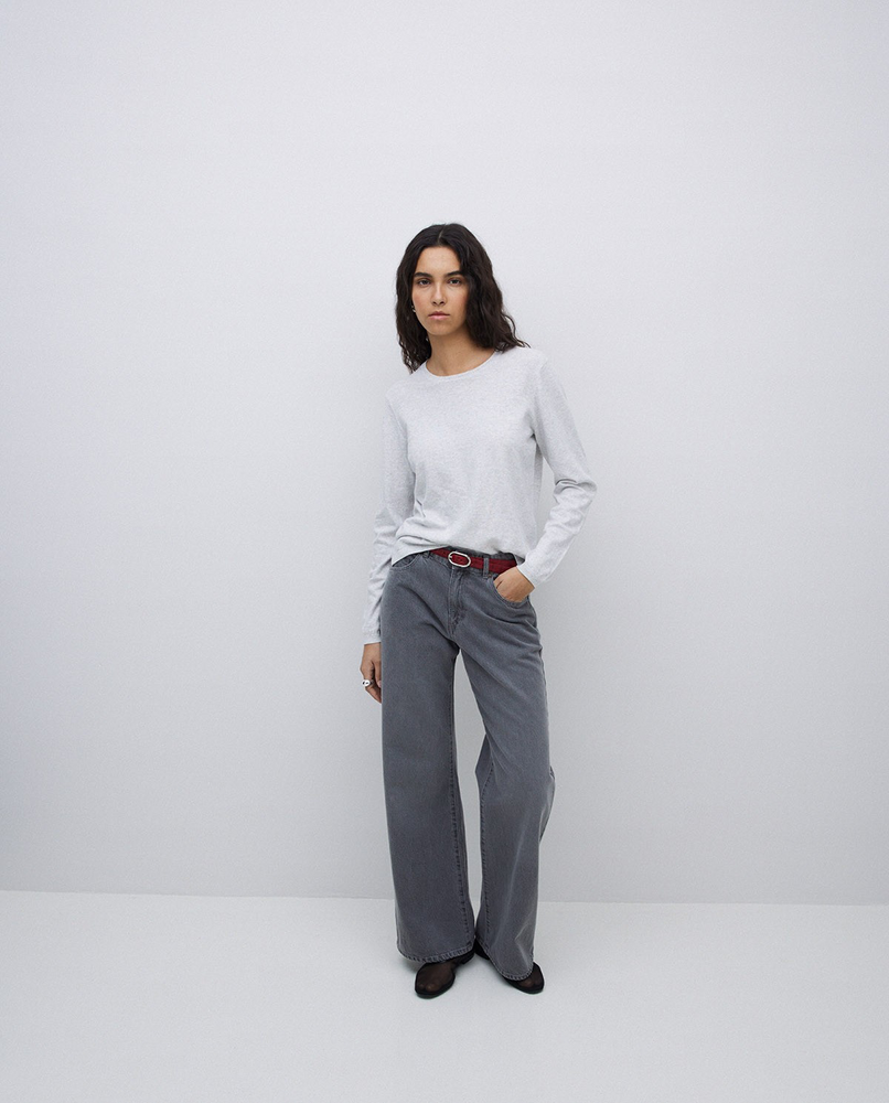 Organic Cotton Round Neck Jumper