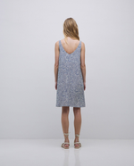 Crepe Geometric Dress