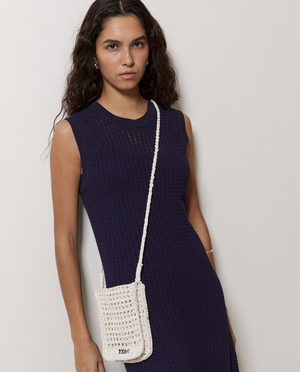 Long Cotton Openwork Dress