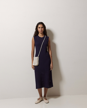 Long Cotton Openwork Dress