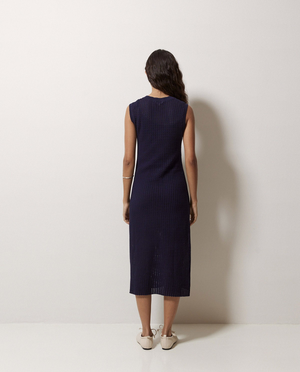 Long Cotton Openwork Dress