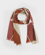 Geometric Cotton Scarf