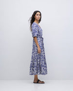 Organic Cotton Long Printed Dress