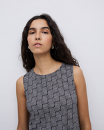 Black Geometric Top