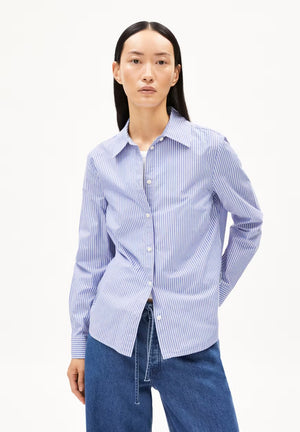 Louillaa  Striped Blouse