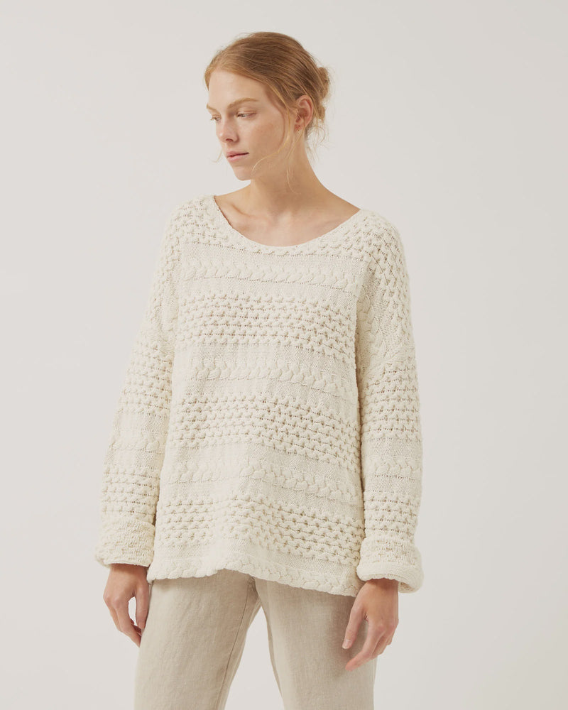 Delphine Silk & Cotton Sweater