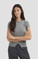 Knitted Top With Double Hem