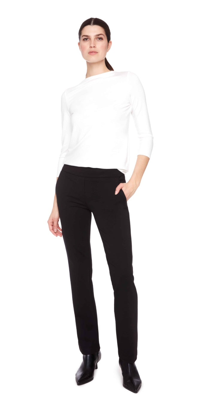 Solid Heavy Ponte Bootcut Pant