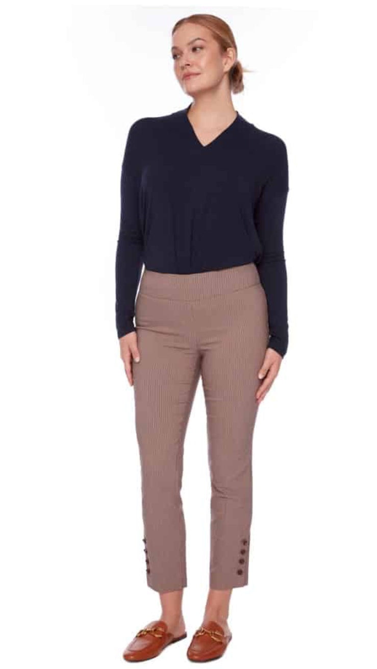 York Plaid Ankle Pant