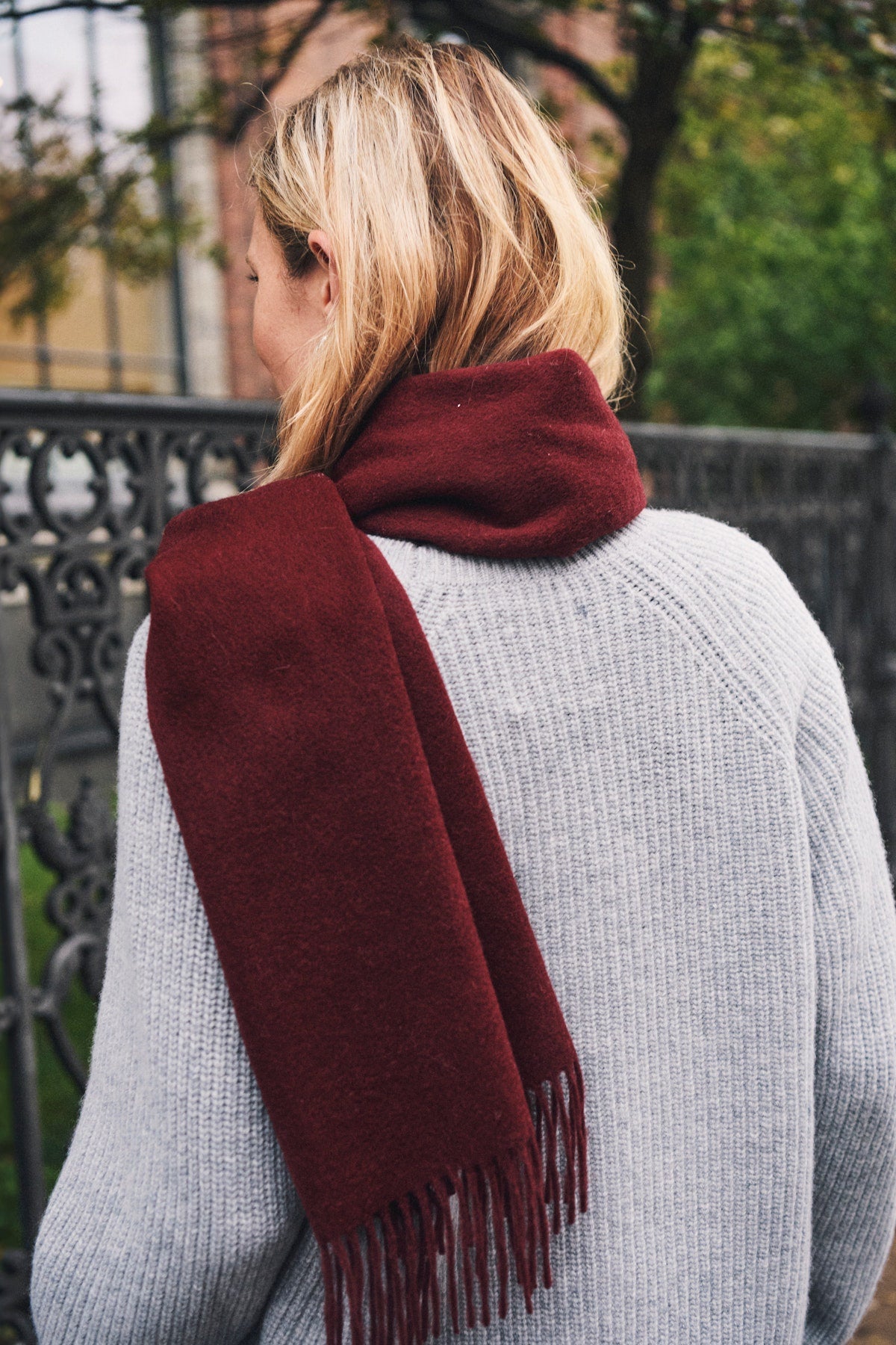 Kitha Tawny Port Scarf