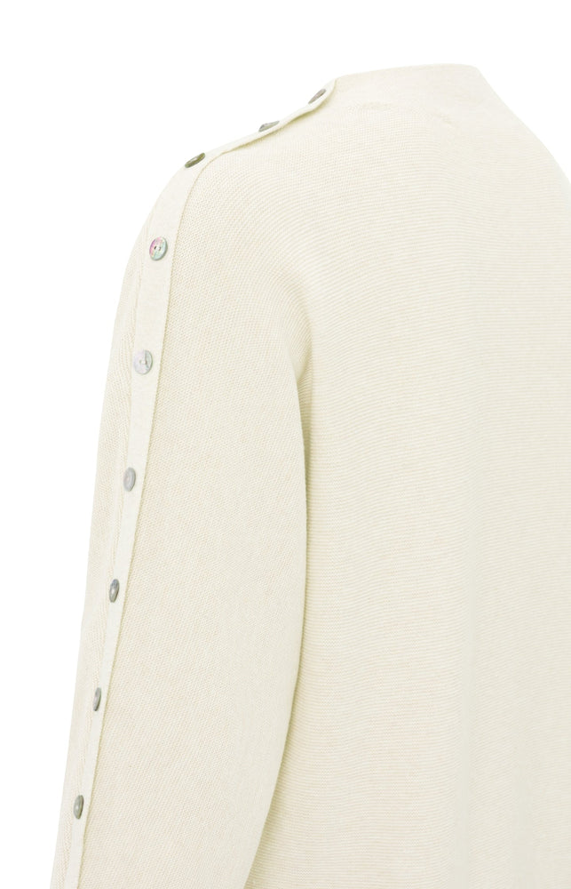 Button Detail LS Sweater