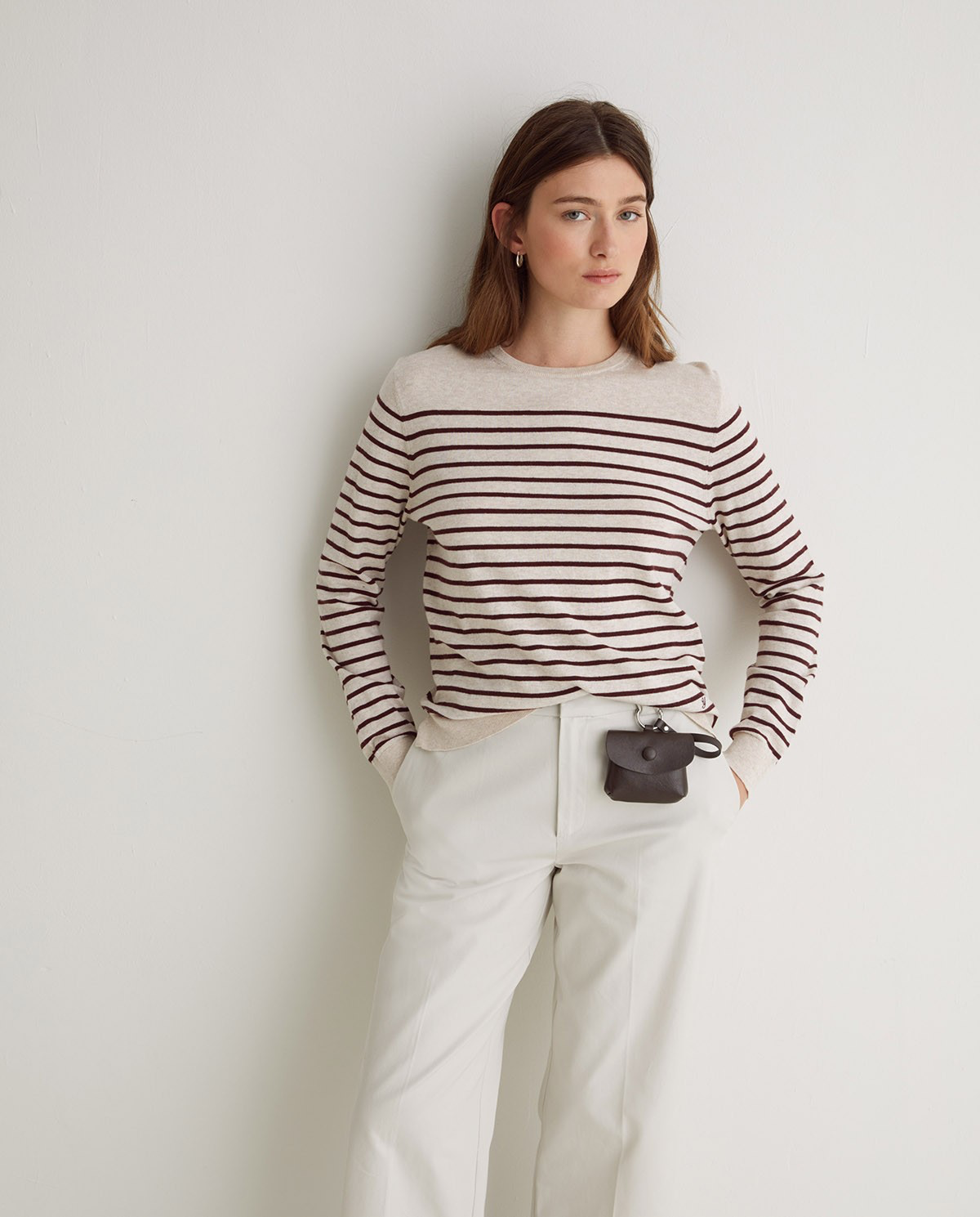Striped Organic Cotton Sweater