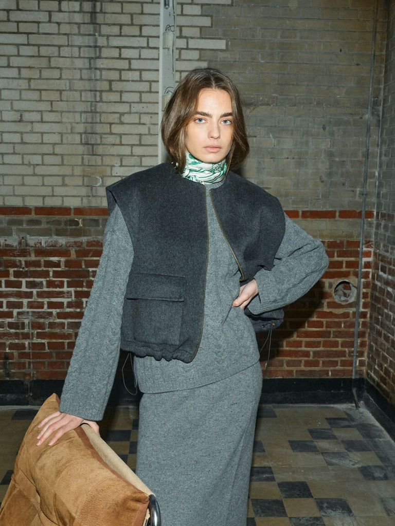 Elise Louisa Wool Vest