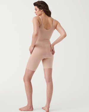 Invisible Shaping Open-Bust Mid-Thigh Bodysuit