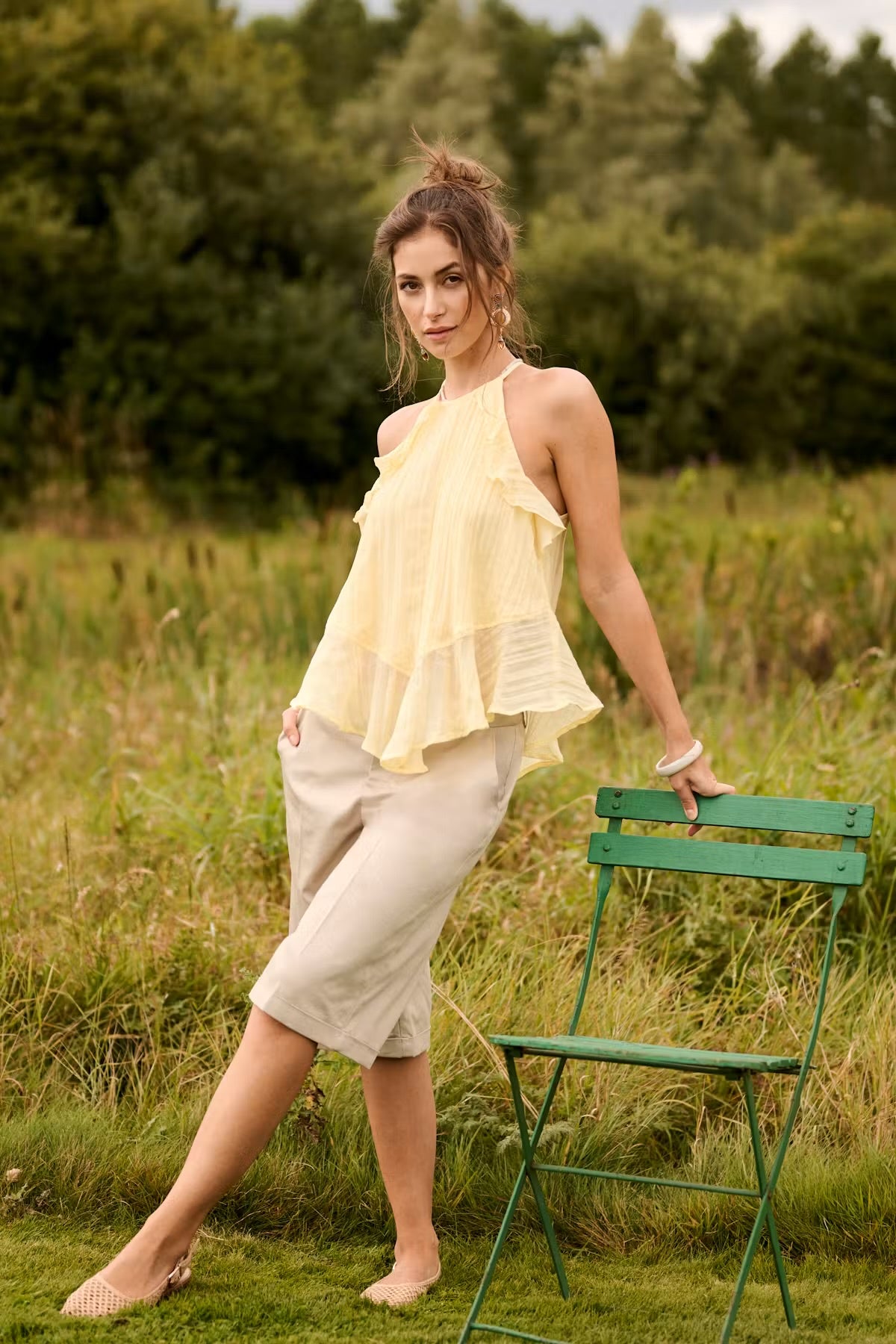 Gia Bermuda Trouser