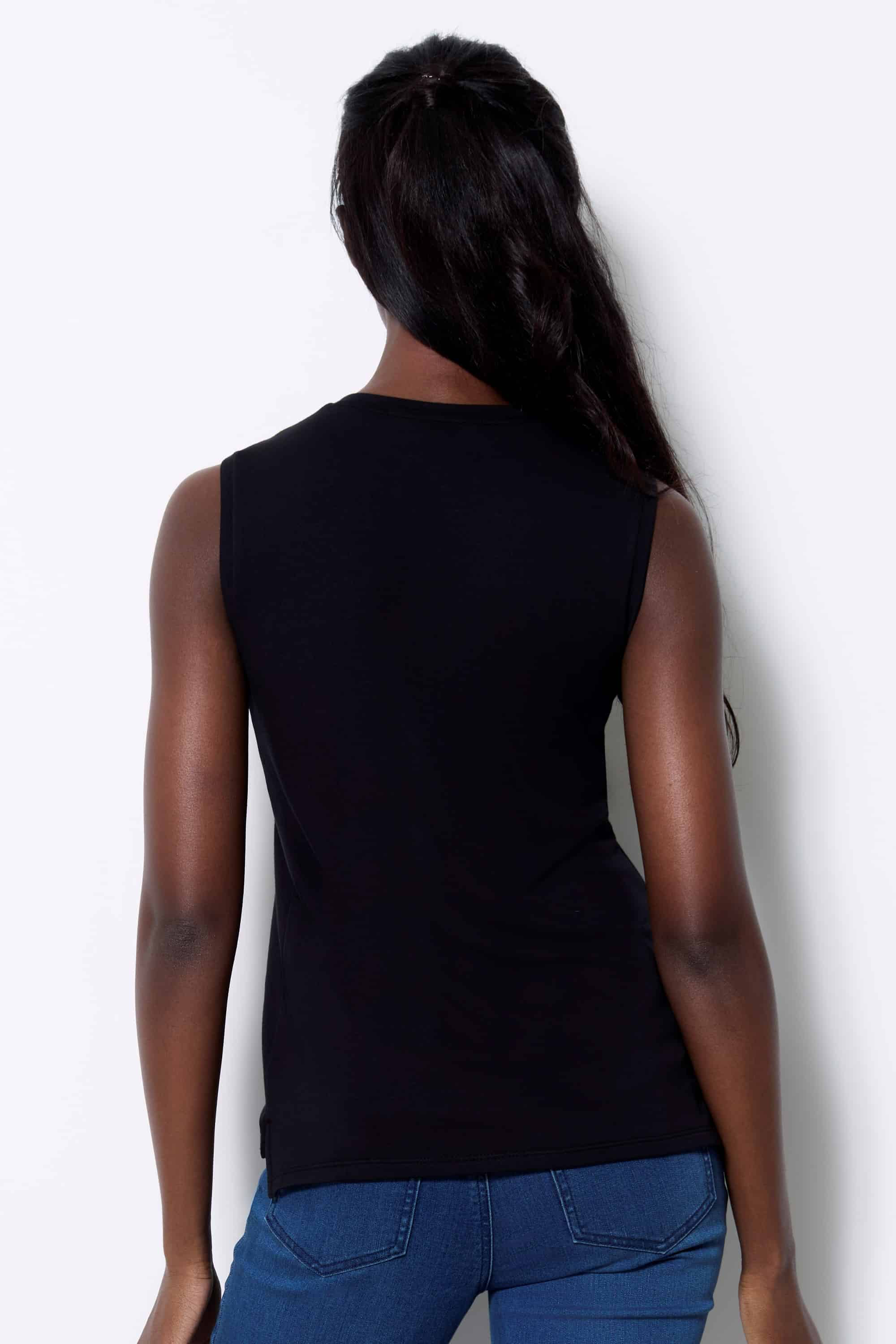 Solid Provence Sleeveless Top