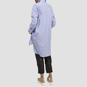 Wesley Launch Blouse - Blue Stripe