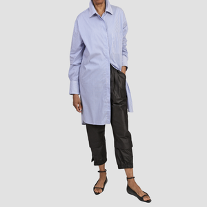 Wesley Launch Blouse - Blue Stripe