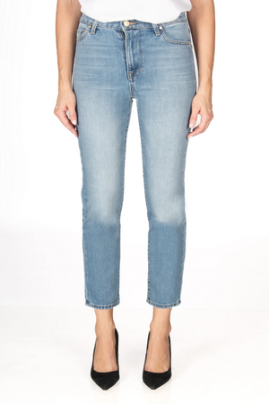 Cher High Rise Straight - Madison Blue