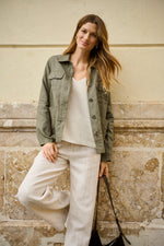 Elnora Linen Jacket