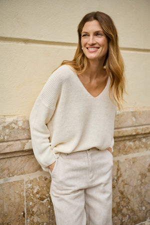 Etrona Linen Pullover