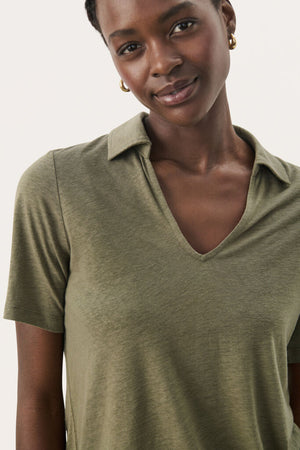 Naba Linen Blend T-Shirt