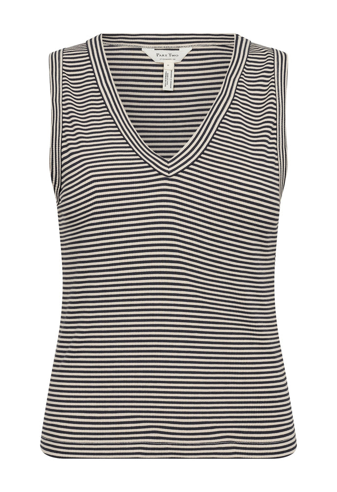 Nikkia Stripe Top