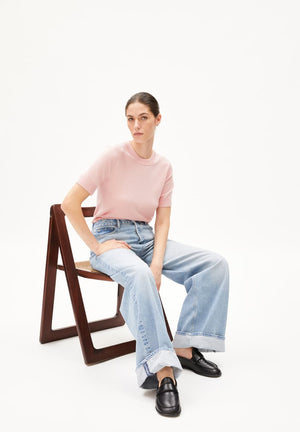 Siljiaas Ribbed Knit T-Shirt