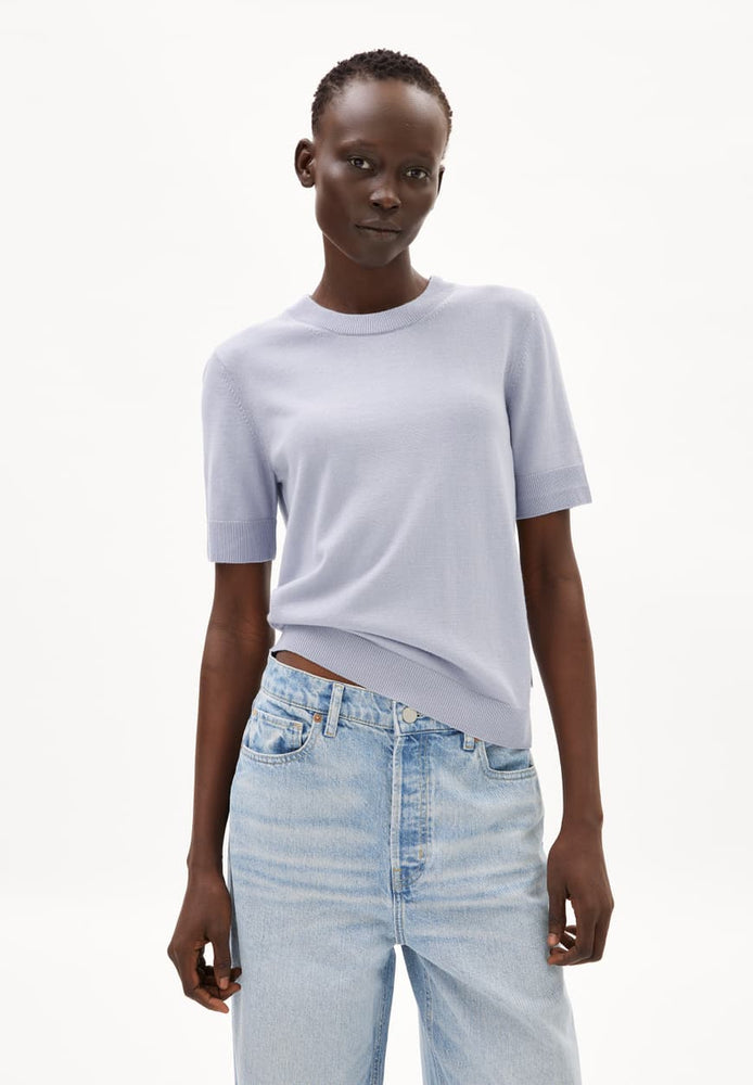 Siljiaas Ribbed Knit T-Shirt