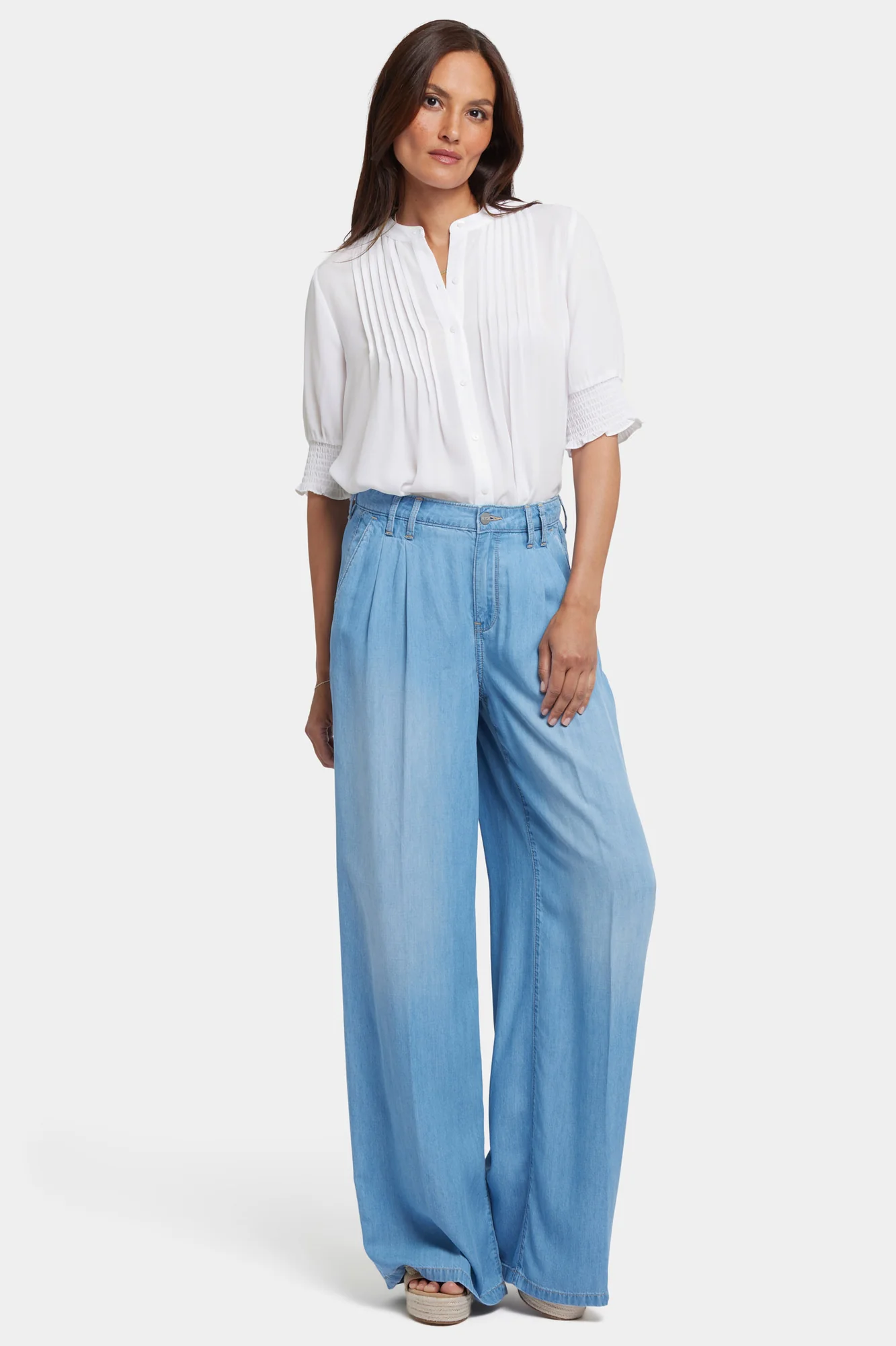 Whitney Pleated Trouser Jean