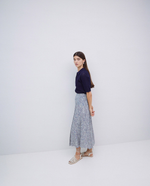Printed Midi Skirt