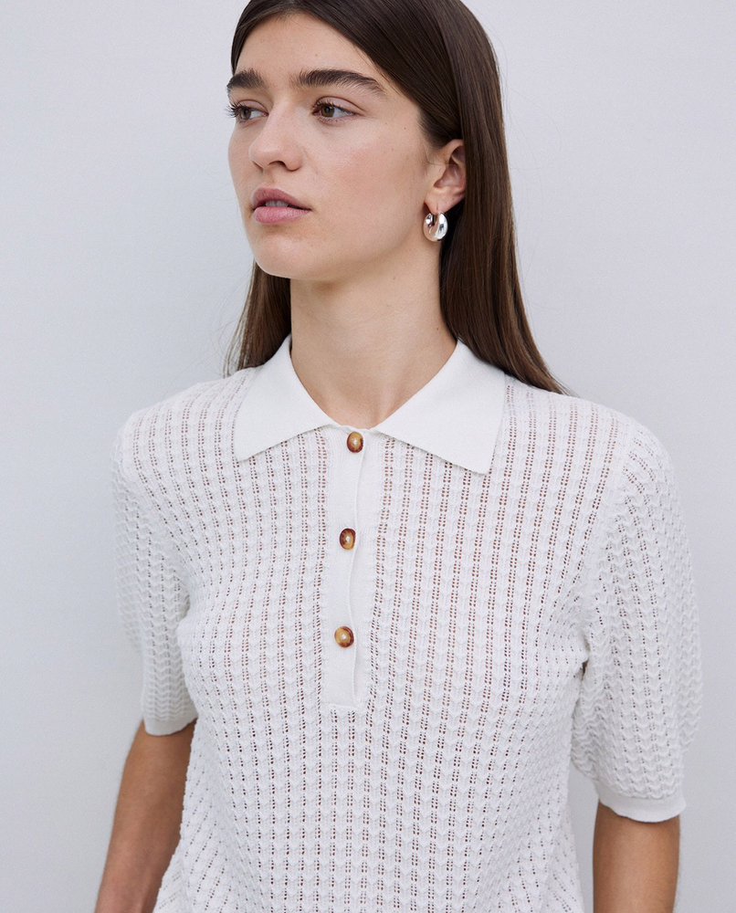 Openwork Knit Jumper