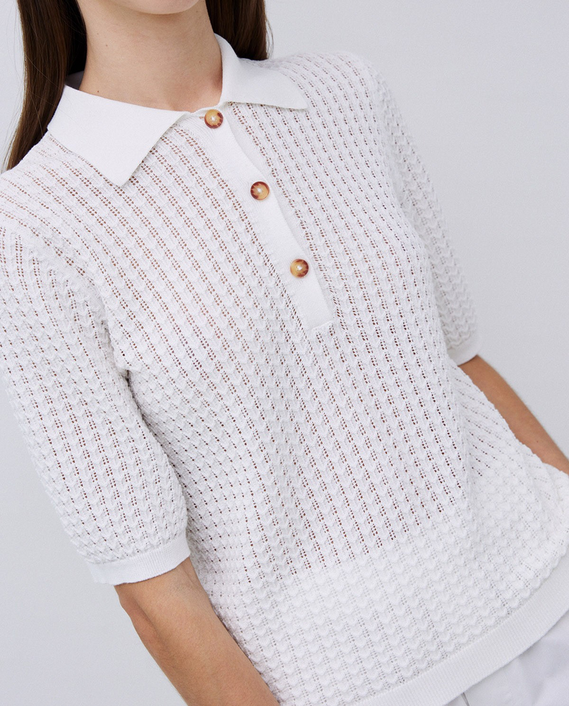 Openwork Knit Jumper