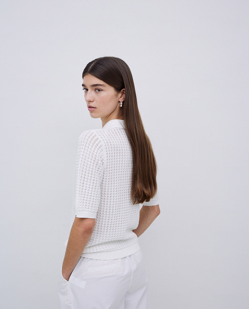 Openwork Knit Jumper