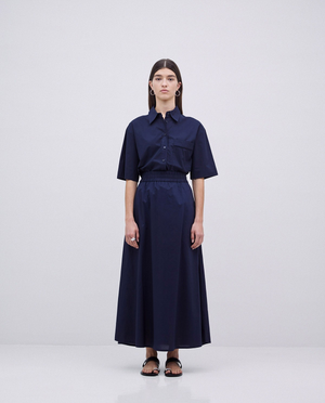 Cotton Poplin Skirt