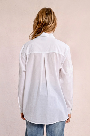 Oversized Embroidered Shirt