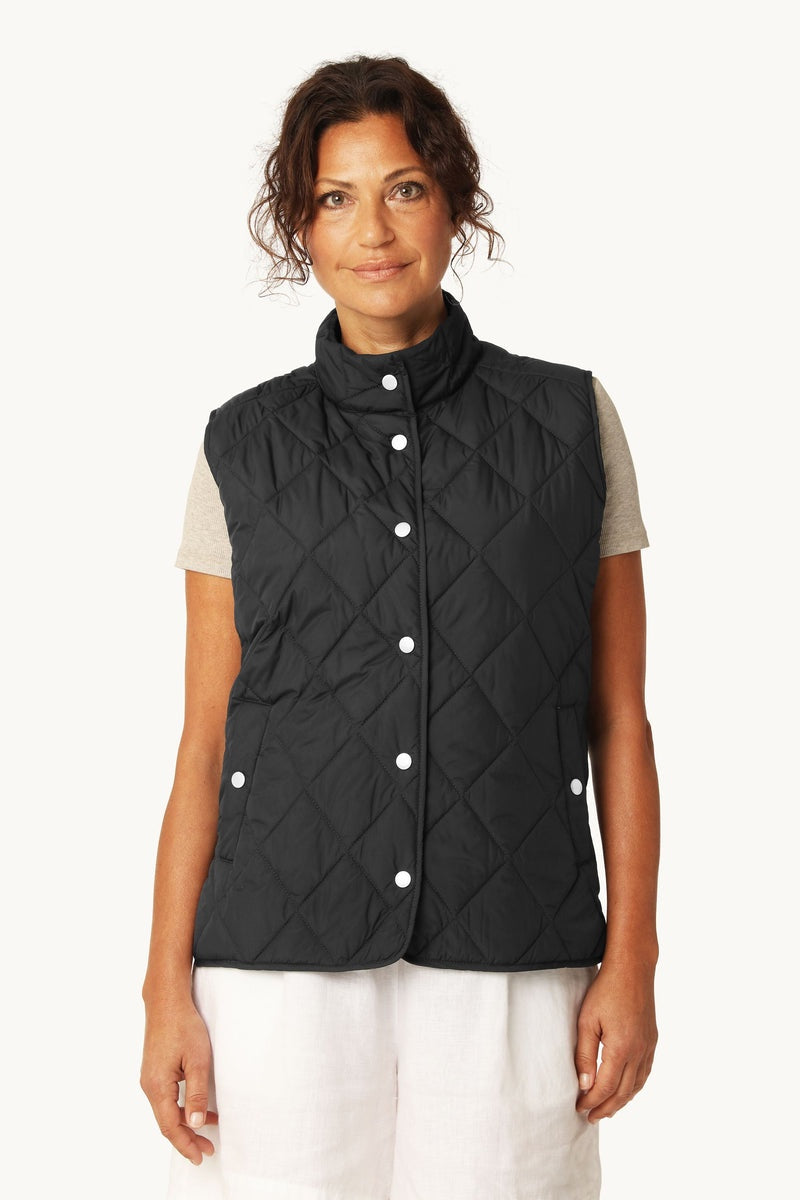 Beat 01 Short Quilted Vest